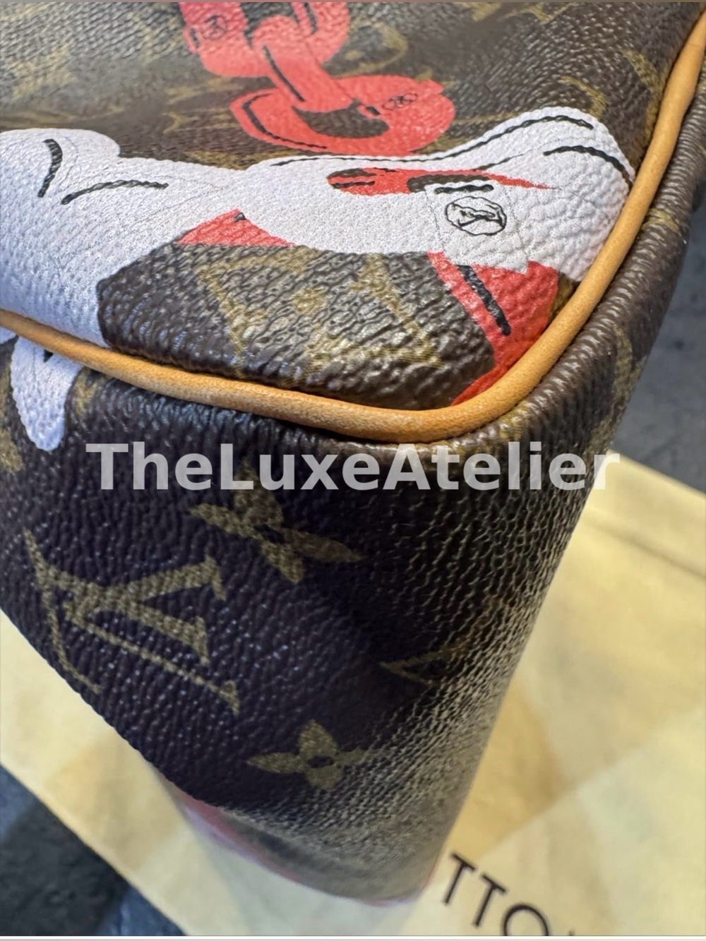 ✨ Louis Vuitton Monogram Bay Speedy 30 Rose Ballerine Poppy – Limited Edition ✨ - Picture 13 of 16